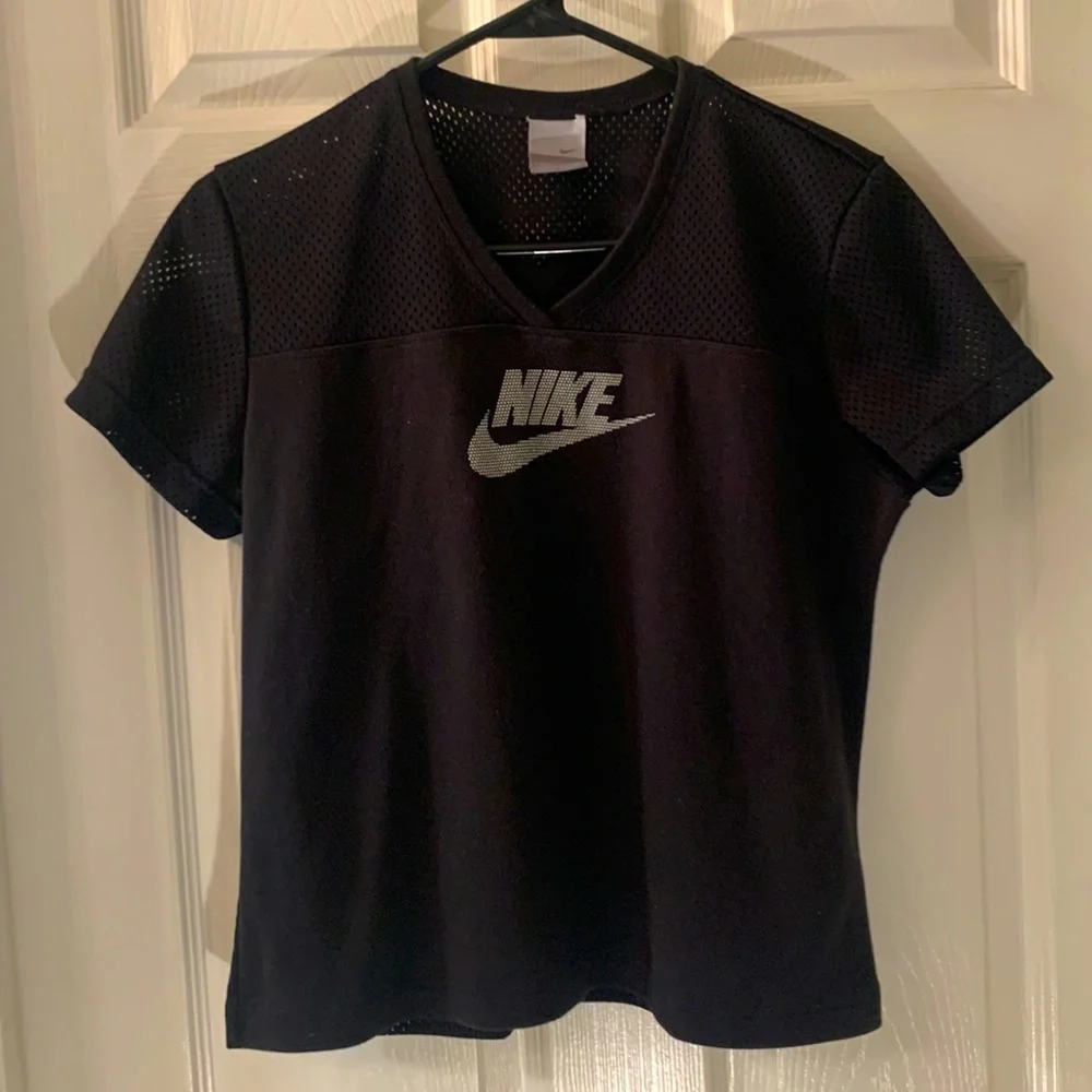 NIKE Black Jersey Top